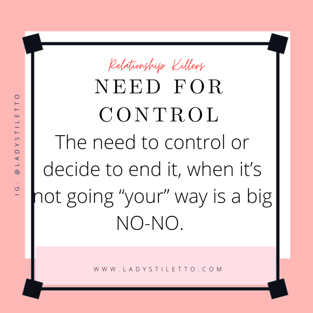 communication, need for control, limiting behaviors