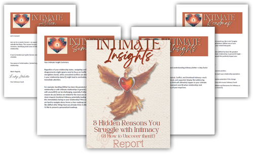 Intimate Insights Report, struggle with intimacy, unlock the secrets ,inside the report, transform your relationship